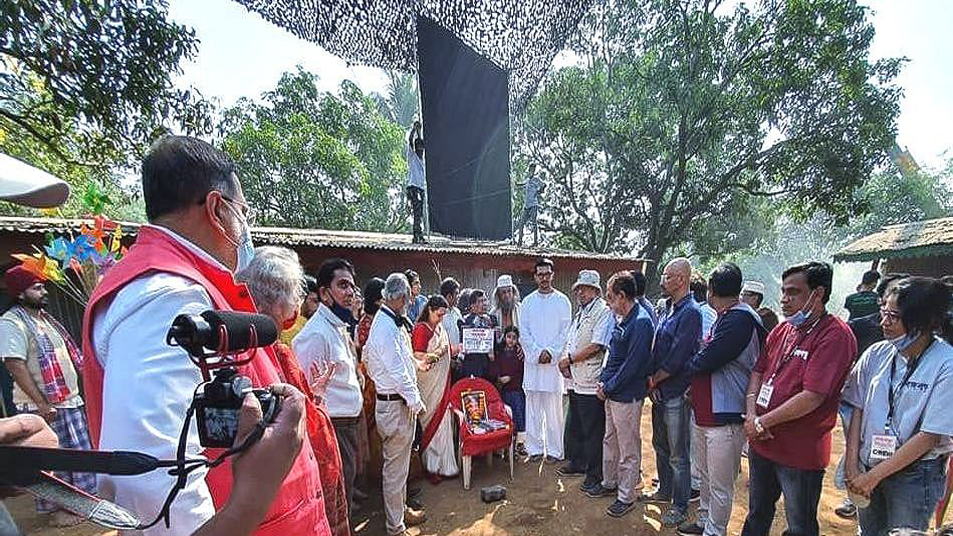 মুম্বাইয়ে চলছে ‘বঙ্গবন্ধু’ বায়োপিকের শুটিং
